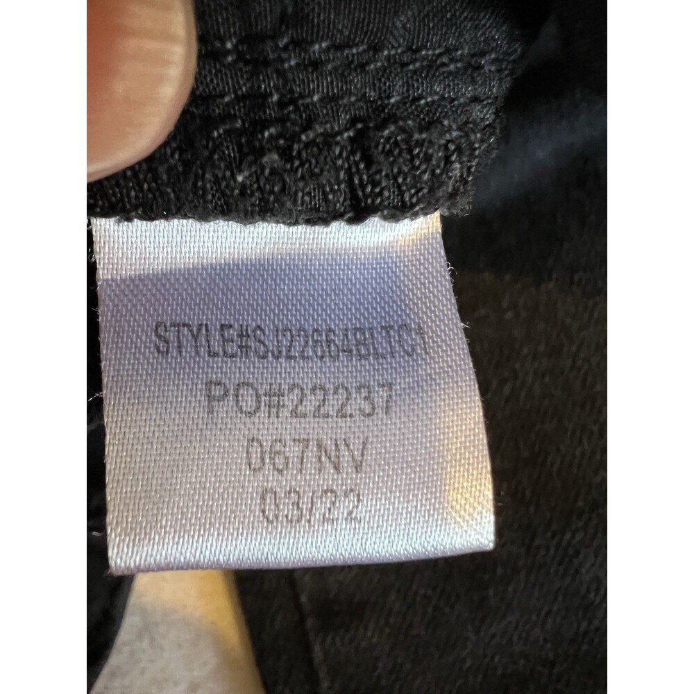 S.O.N.G. Jeans 90’s Boyfriend Cargo Jeans Black Size 7/28 100% Cotton School - Picture 10 of 13